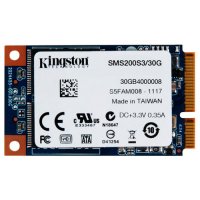 SSD   mSATA 30GB Kingston SSDNow mS200 Read 550Mb/s Write 510Mb/s SMS200S3/30