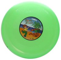 Летающая тарелка Фризби зеленый