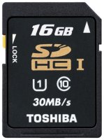   Toshiba (SD-C016UHS1(BL5A) HS Professional microSDHC 16Gb Class10 + microSD--)SD Adapte