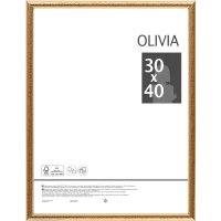 Рамка Olivia, 30x40 см, пластик, цвет золото