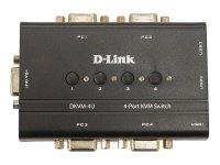 KVM  D-Link DKVM-4U 1  (downstream), 4  (upstream), 1 x VGA, 1 x USB downstrea