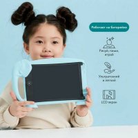 Детский планшет для рисования Happy Baby Art Board, LCD экран, со стилусом, blue