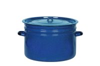 Бак эмалерованный СтальЭмаль 24 литра синий
