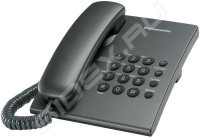 Телефон Panasonic KX-TS2350RUT, Темно-серый