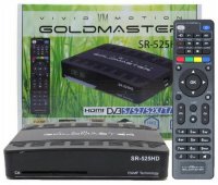   GoldMaster SR-525HD DVB-S/S2/S2X/T/T2/