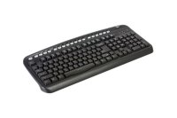 Multimedia Keyboard 320 M (PS/2+USB)+ USB порт черный