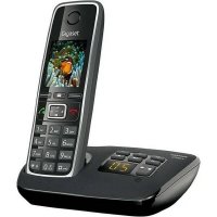 Телефон Siemens Dect Gigaset C530A черный, АОН, автоответчик