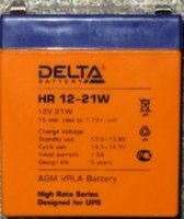 ИБП Батарея Delta HR 12-21W 12V 5Ah