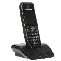 Телефон беспроводной (DECT) Motorola S5001 GAP, АОН, Caller ID, черный
