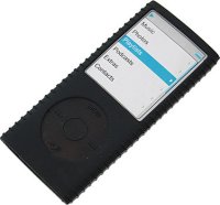 Аксессуары Чехол для iPod nano 4 BagSpace силиконовый черный