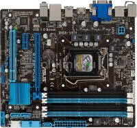   Asus B75M-PLUS Socket-1155 Intel B75 DDR3 mATX AC`97 8ch(7.1) GbLAN SATA3 VGA+DVI+