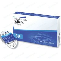 Линзы контактные Bausch-Lomb Soflens 59 (6 шт.) 8.6 / -6.0