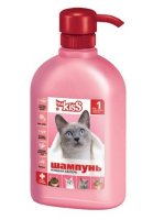 Шампунь-кондиционер для кошек Мисс Кисс "Изящная пантера" для короткой шерсти, 200 мл