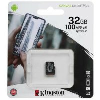   Kingston Canvas Select Plus microSDHC 32  [SDCS2/32GBSP]