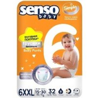 - Senso Baby Simple 6 XXL junior extra (15-30 ) 32 