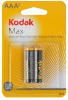 Kodak MAX LR03  (K3A-2) AAA, 2   