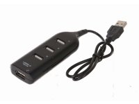 Хаб USB CBR Universal CH100 / Alwise SY-H013 22449 USB 4-ports Black