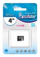   SmartBuy (SB4GBSDCL4-00) microSDHC 4Gb Class4