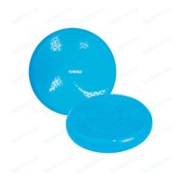 Платформа для пилатеса массажная Torres (арт. YL0011), PVC, диаметр 33 см, цвет: голубой