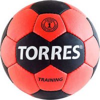 Мяч гандбольный тренировочный Torres Training, (арт. H30021), размер 1, цвет: красно-черный
