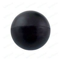 Мяч для метания Winner вес 190 грамм, диаметр 6 см, цвет: черный