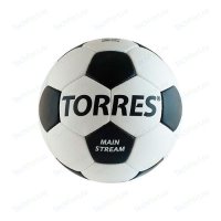 Мяч футбольный Torres Main Stream, (арт. F30185), размер 5, цвет: бело-черный