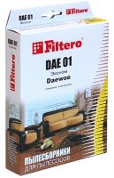 Аксессуар для пылесосов Filtero DAE 01 (4) ЭКСТРА Anti-Allergen