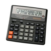 Калькулятор Citizen SDC-640II черный 14-разр. 2-е питание, 000, 00, MII, mark up, A023F