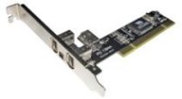 ST-Lab F-201   PCI, 3 ext (2xIEEE1394 + 1xminiIEEE1394) + 1 int (IEEE1394), Ret