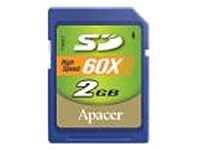 2Gb   SecureDigital (SD) Apacer (AP-SD2GB-60X) 60X