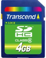   SecureDigital SecureDigital 4Gb Transcend HC Class6 (TS4GSDHC6)