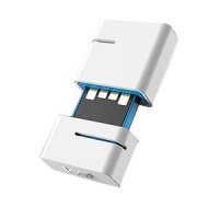   8GB USB Drive (USB 2.0) Leef Spark White/Blue