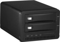    HDD 3.5" AgeStar 3U2B3A1, 2 x 3.5" HDD SATA, RAID (JBOD + 0/1), USB3.0 + eSATA,