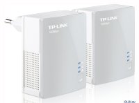 Адаптер TP-Link TL-PA4010KIT AV500 Nano Powerline Ethernet Adapter, Ultra Compact Size, 500Mbps Powe