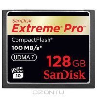   Sandisk Compact Flash eXtreme Pro 128GB (SDCFXP-128G-X46)