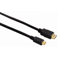 Кабель HDMI, A-mini C (m-m), 1080p, 5 м, черный, Hama (Н-74236)