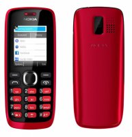   Nokia 112 Red (DualBand, LCD160x128@65K, GPRS+BT2.1, , MP3, FM)