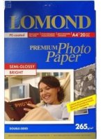 Lomond Premium Photo Paper 265/A4/20   (1106301)