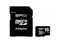  16Gb - Silicon Power - Micro Secure Digital HC Class 10 SP016GBSTH010V10-SP  
