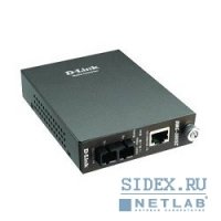 Сетевое оборудование D-Link DMC-300SC/D7A Конвертер 10/100 UTP в 100 Мб MM Fiber (2km, SC)