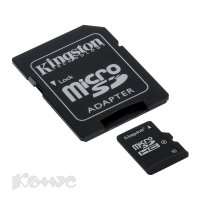 4Gb   microSDHC Kingston (MRG2+SDC4/4GB) Class 4 + USB