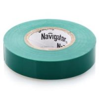 Изолента ПВХ Navigator NIT-B15-20/G зеленая