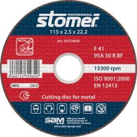 Stomer Диск отрезной прямой 115 ММ (CD-115)