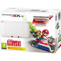   Nintendo 3DS XL HW, white + MarioKart7