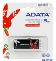   8GB USB Drive (USB 2.0) A-data C802 Black Rabbit