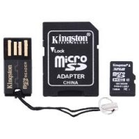 32 Gb Kingston SDHC MicroSD (MBLY10G2/32GB) Mobility Multi-Kit 2  + USB2.0 Retail