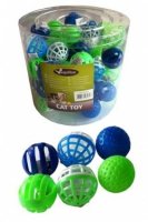 Papillon гр Игрушка для кошек "Мяч", пластик, 4 см (Plastic cat ball) 240045