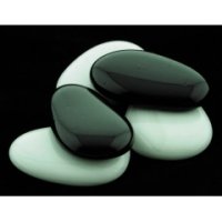 Dezzie гр Грунт аквариумный, черно-белый "Речные камушки", 30-33 мм, 200 г, стекло (5623036)