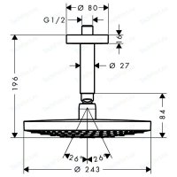  , Hansgrohe Raindance Select E, 27378000, 300    390 ,  