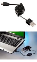   Roll-Up USB - micro USB (m-m), , , Hama